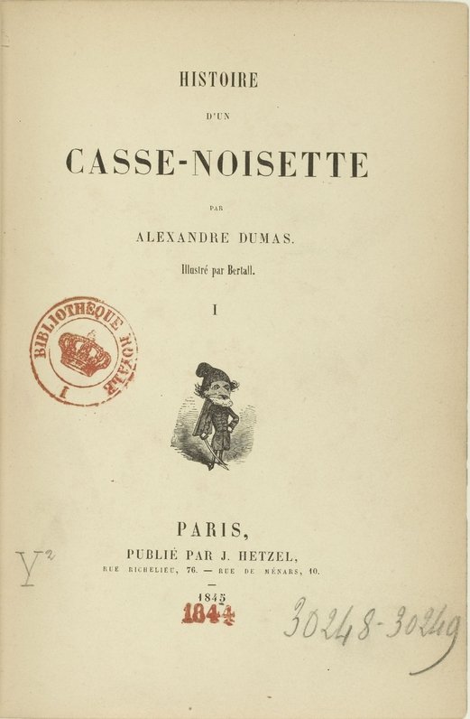 Histoire d'un casse-noisette, par Alexandre Dumas. Illustré par Bertall