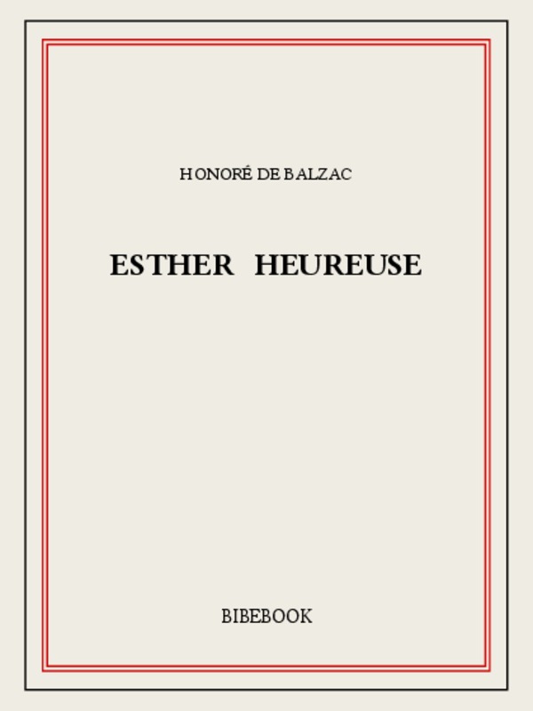 Esther heureuse
