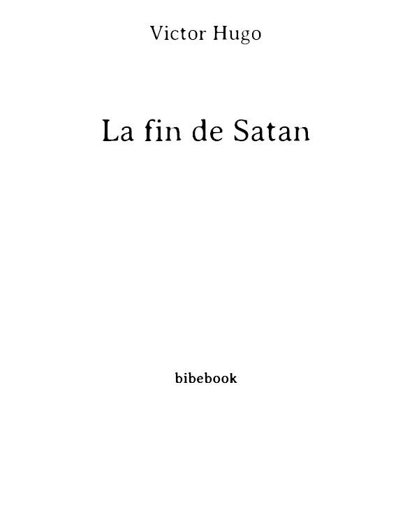 La fin de Satan