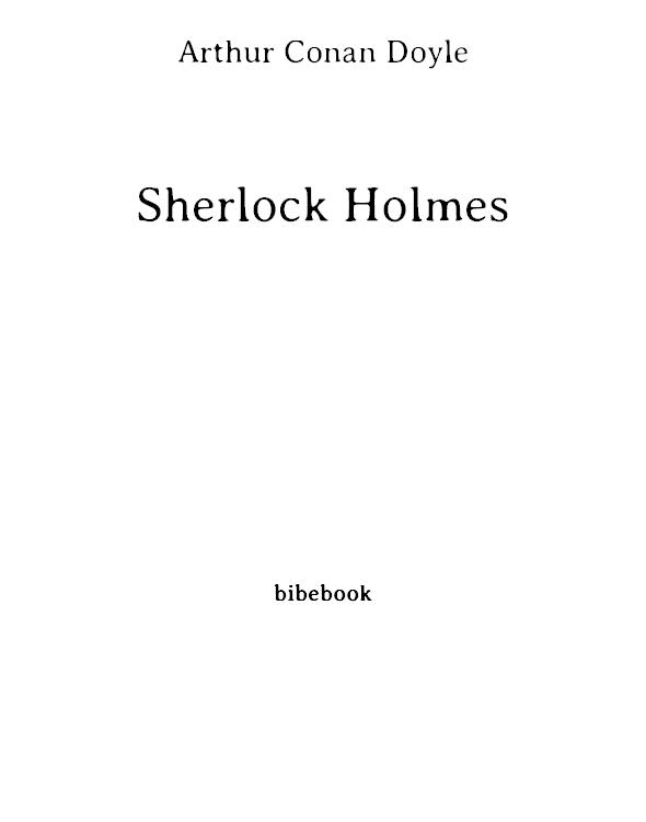 Sherlock Holmes